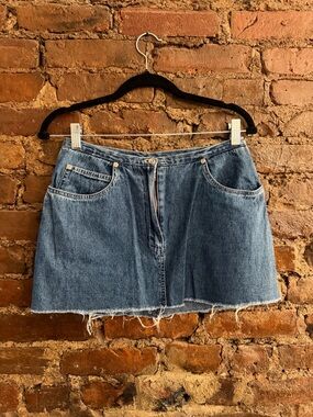 Jones New York Denim Mini Skirt